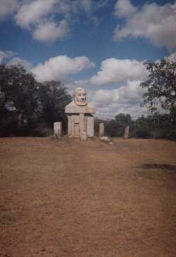 A statue of Paul Kruger